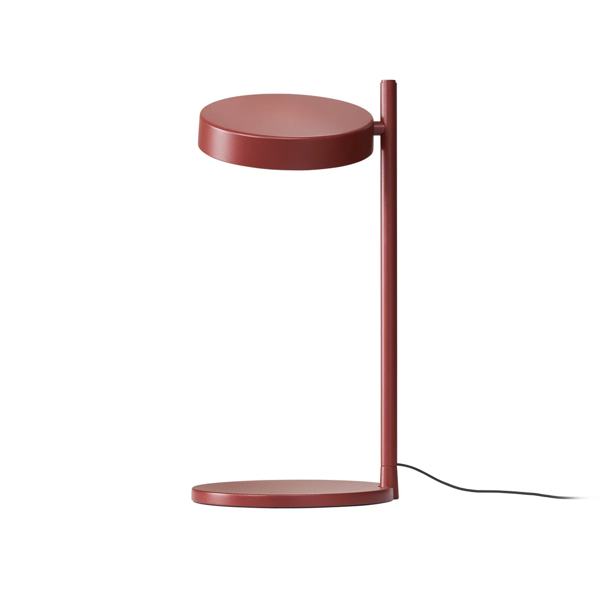Wästberg - W242 Pastille alu LED lampe de table b2, rouge oxyde RAL 3009 Wästberg - W242 Pastille alu LED lampe de table b2, rouge oxyde RAL 3009