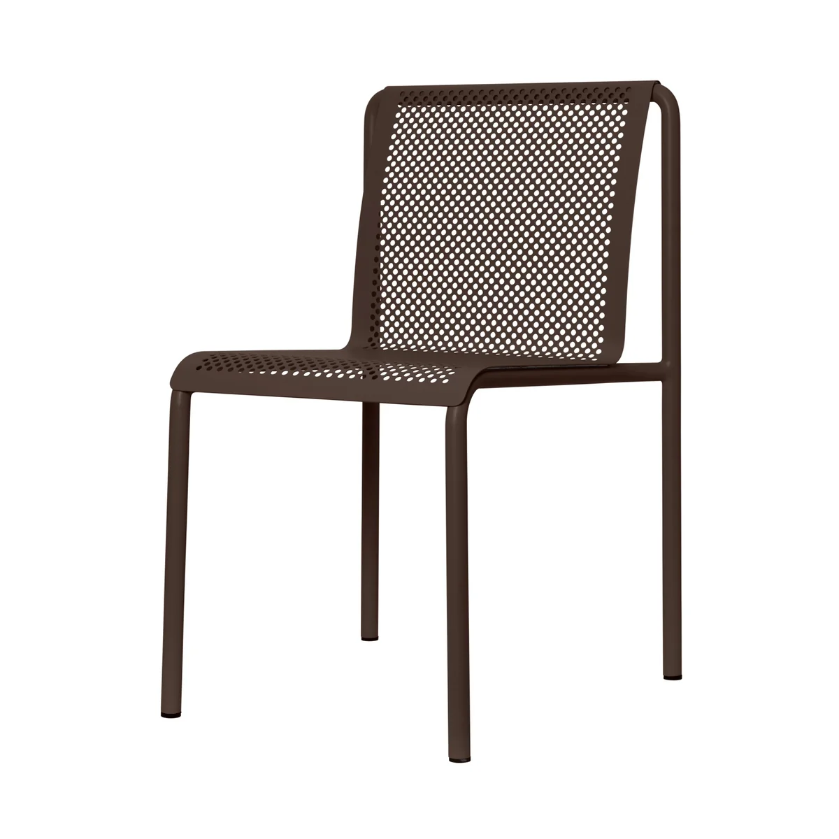 Ferm Living - Dapple Chaise de jardin, dark chocolate Ferm Living - Dapple Chaise de jardin, dark chocolate