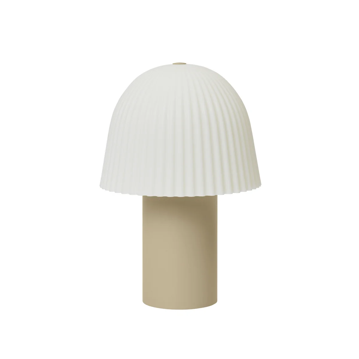Ferm Living - Frill Lampe LED à accu, blanc / cachemire Ferm Living - Frill Lampe LED à accu, blanc / cachemire