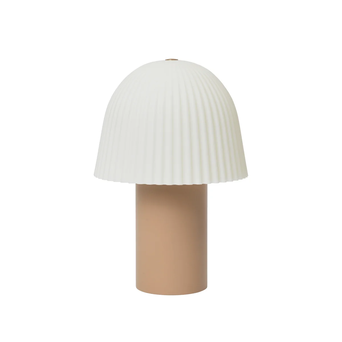 Ferm Living - Frill Lampe LED à accu, blanche / rose Ferm Living - Frill Lampe LED à accu, blanche / rose