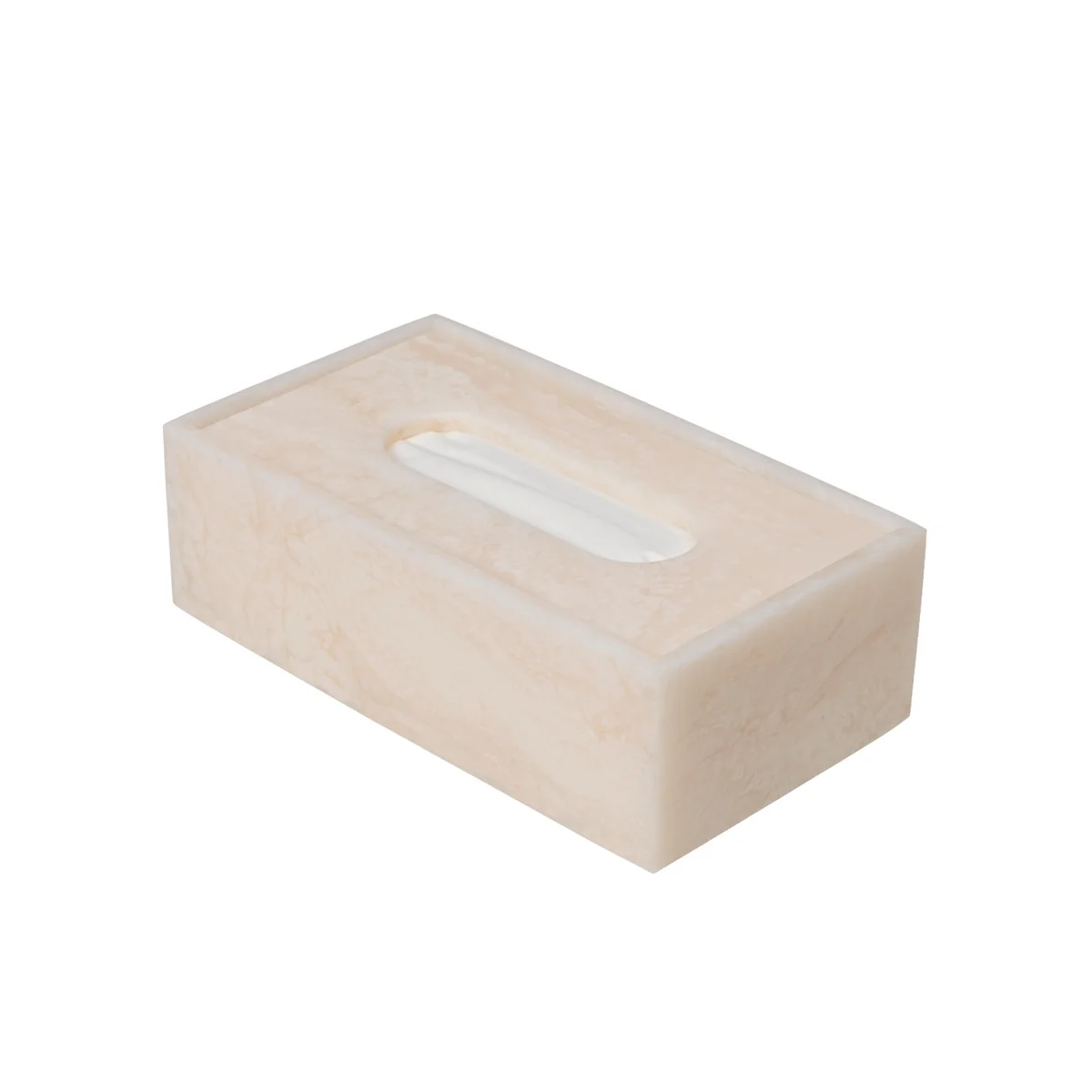 Ferm Living - Boîte de mouchoirs Mist, pearl