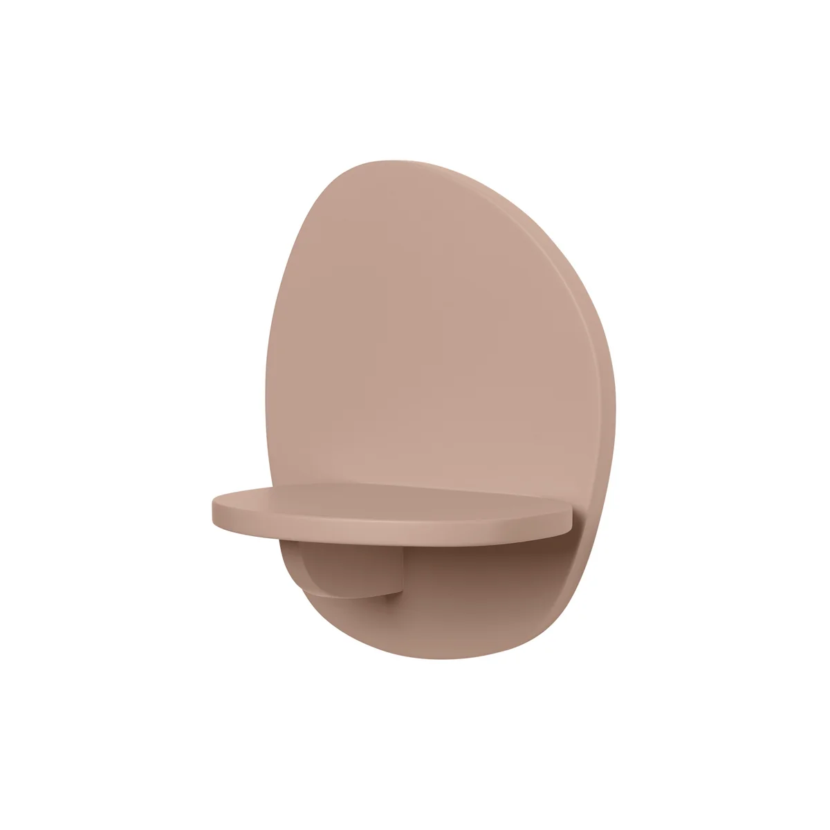Ferm Living - Pilu Tablette murale, H 25 cm, rose Ferm Living - Pilu Tablette murale, H 25 cm, rose