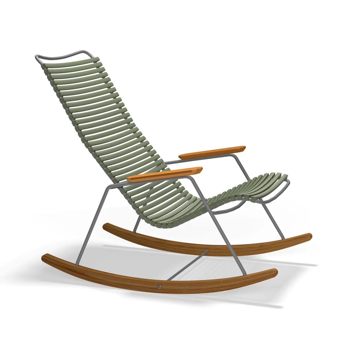 HOUE - CLICK Outdoor Rocking fauteuil à bascule, vert olive HOUE - CLICK Outdoor Rocking fauteuil à bascule, vert olive