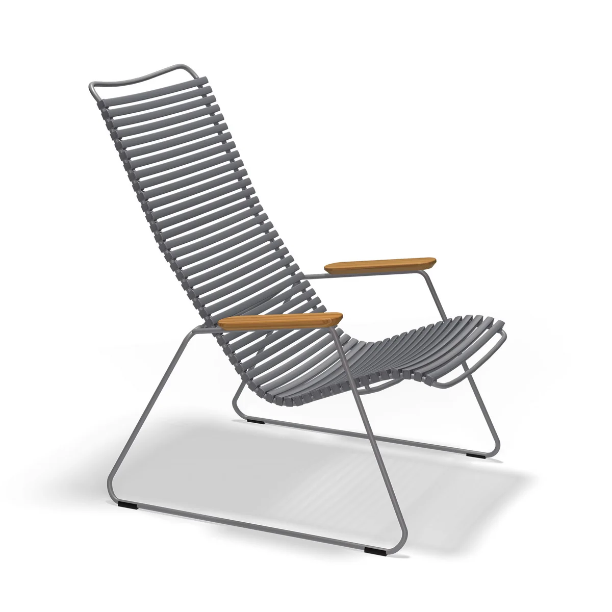 HOUE - CLICK Outdoor Lounge Chair, gris foncé HOUE - CLICK Outdoor Lounge Chair, gris foncé