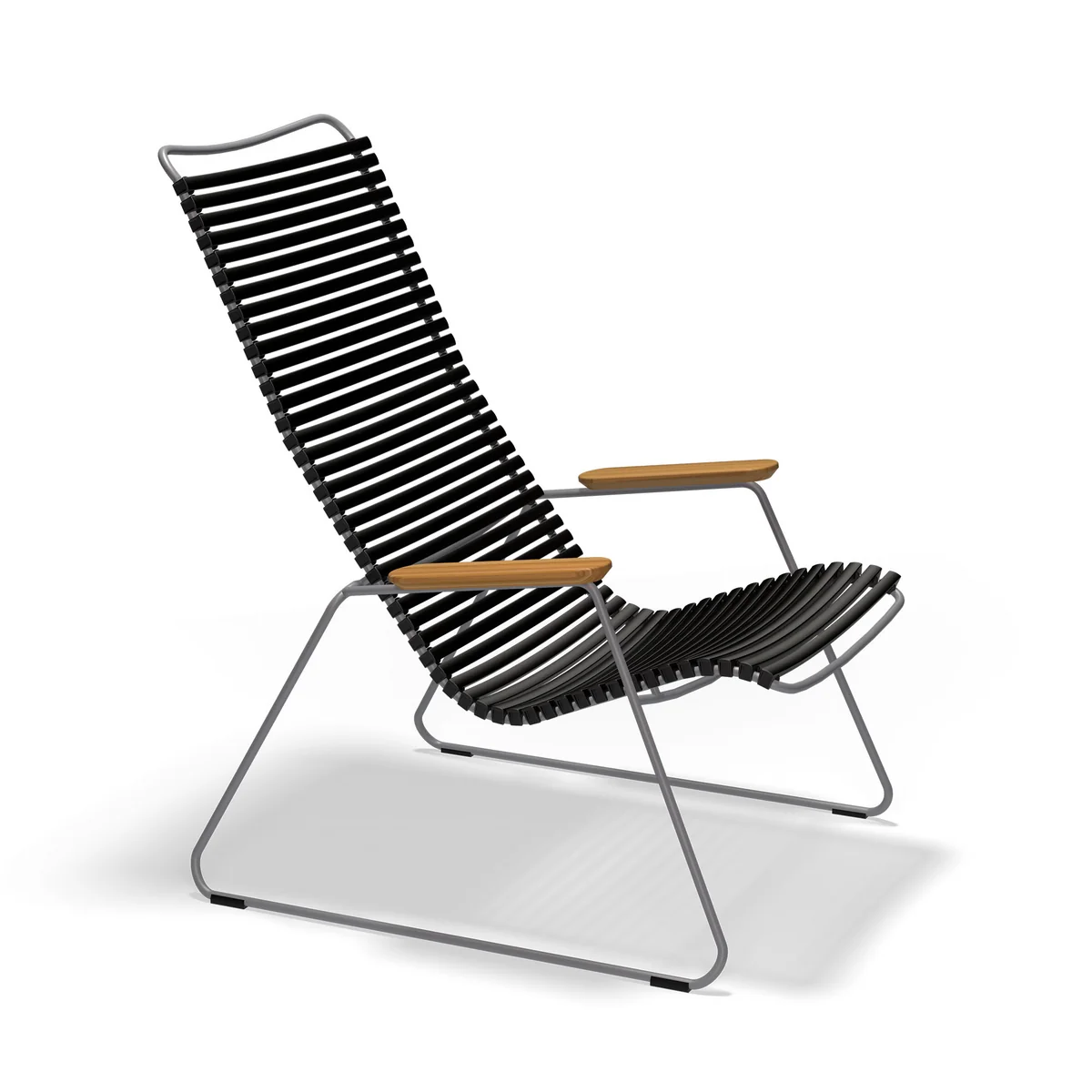 HOUE - CLICK Outdoor Lounge Chair, noir HOUE - CLICK Outdoor Lounge Chair, noir