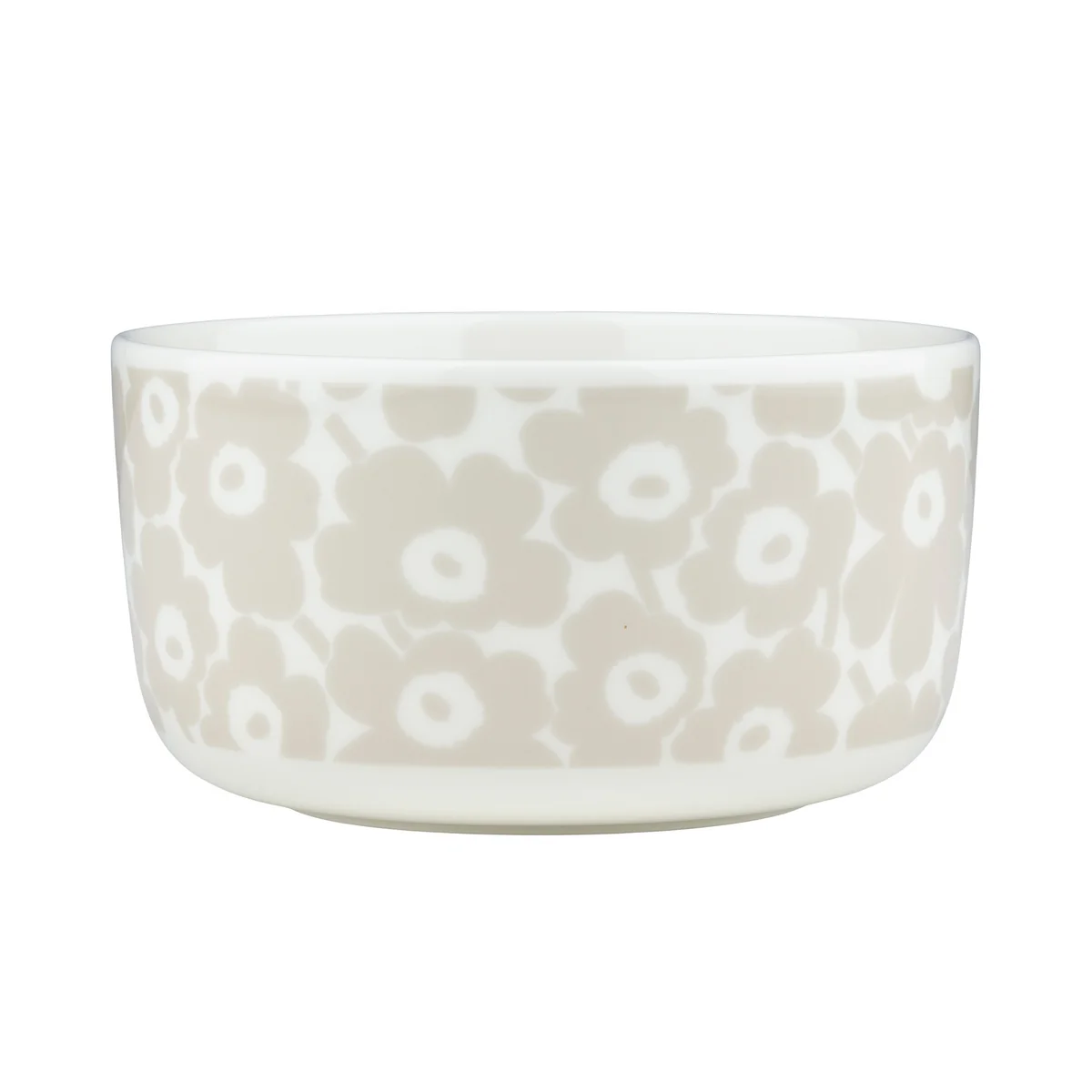 Marimekko - Oiva Pikkuinen Unikko bol, 500 ml, blanc / paille Marimekko - Oiva Pikkuinen Unikko bol, 500 ml, blanc / paille