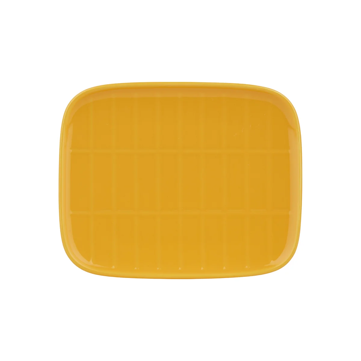 Marimekko - Tiiliskivi Plateau de service, 15 x 12 cm, safran