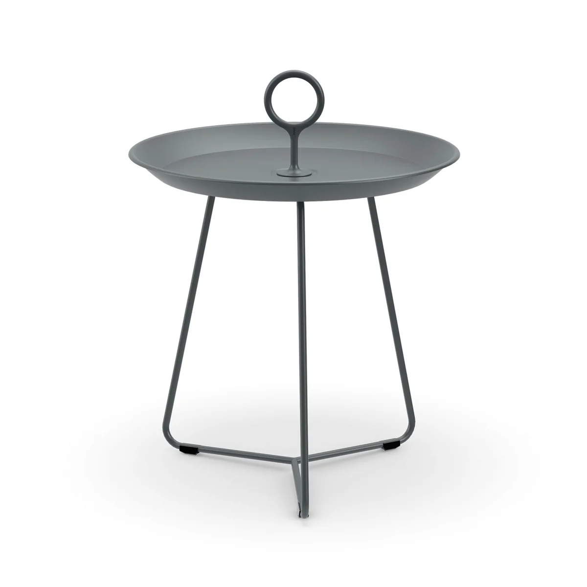 HOUE - EYELET Table d'appoint, Ø 45 cm, gris foncé HOUE - EYELET Table d'appoint, Ø 45 cm, gris foncé