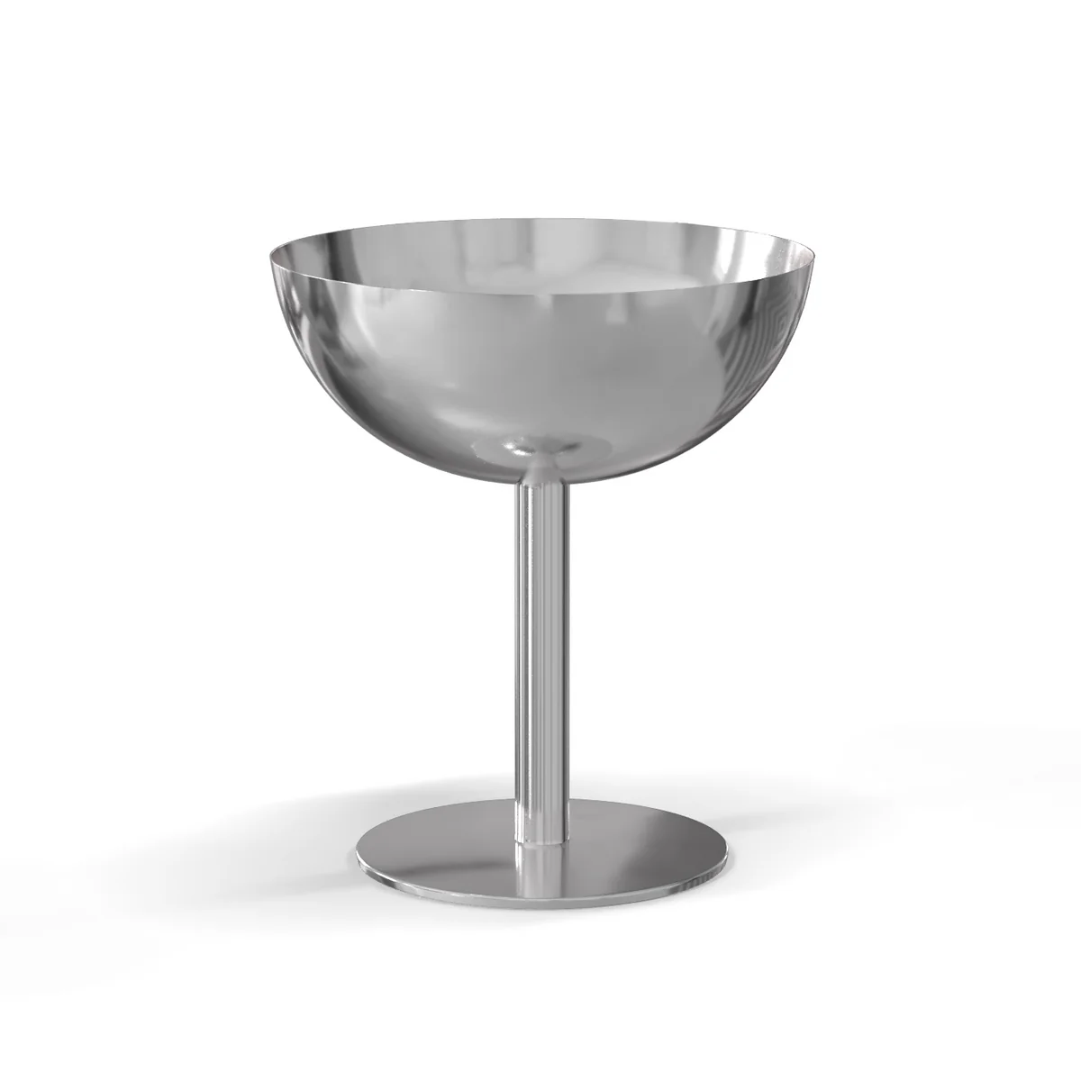 Nichba Design - Coupe à glace, tall, Ø 6 x 13 cm, acier inoxydable