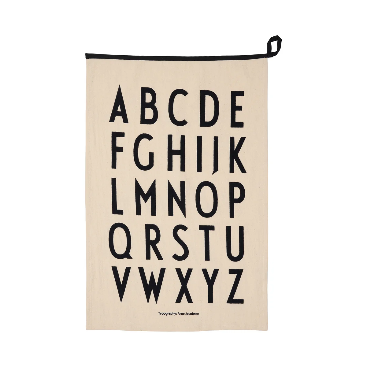 Design Letters - Premium Classic torchon, natural / black Design Letters - Premium Classic torchon, natural / black