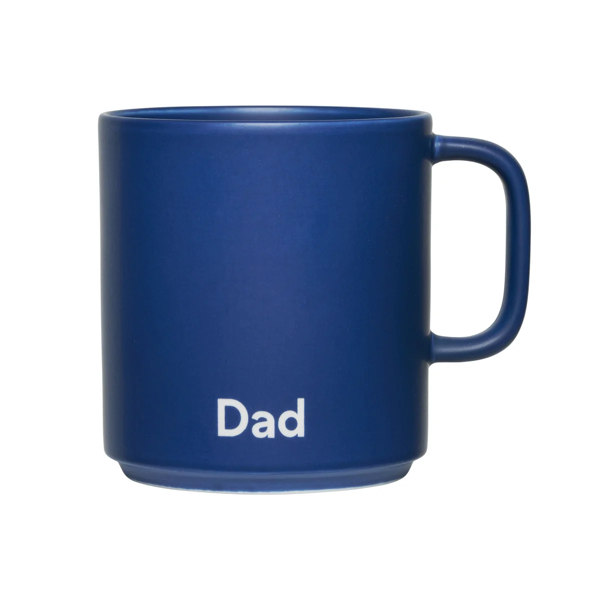 Design Letters - Tasse en porcelaine VIP Favourite, avec anse, Dad / bleu nuit Design Letters - Tasse en porcelaine VIP Favourite, avec anse, Dad / bleu nuit