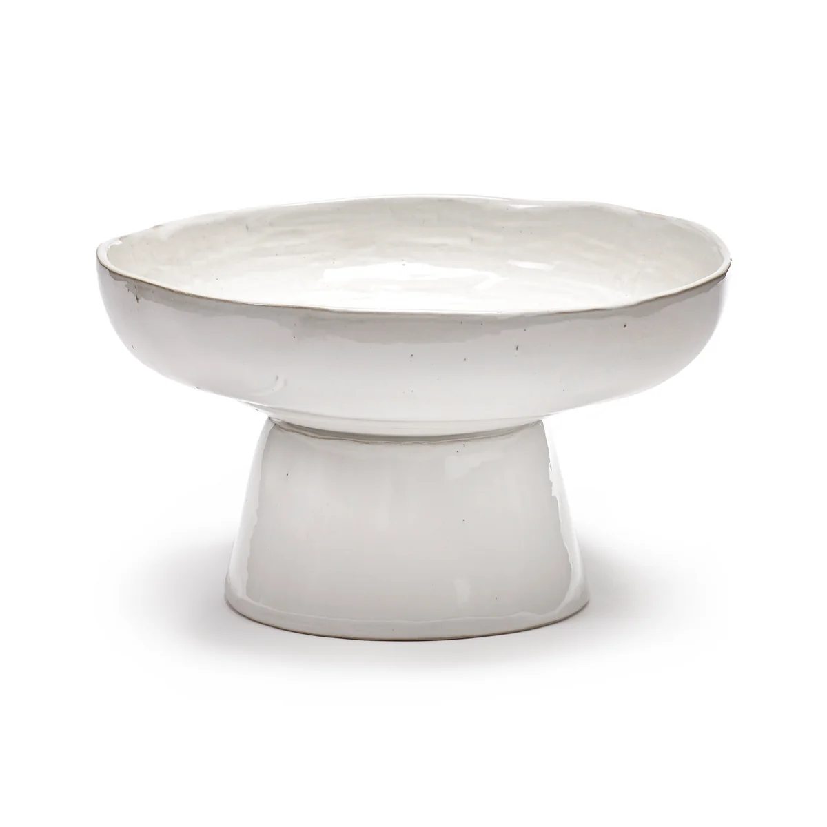 Serax - La Mère plat de service avec pied, Ø 31 cm, blanc cassé