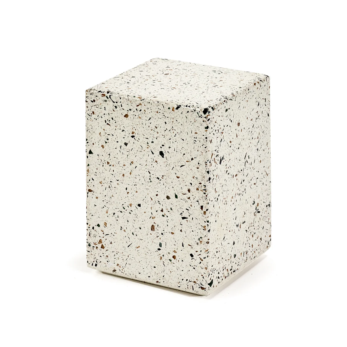 Serax - Pawn Terrazzo Table d'appoint / Tabouret, M, blanc Serax - Pawn Terrazzo Table d'appoint / Tabouret, M, blanc
