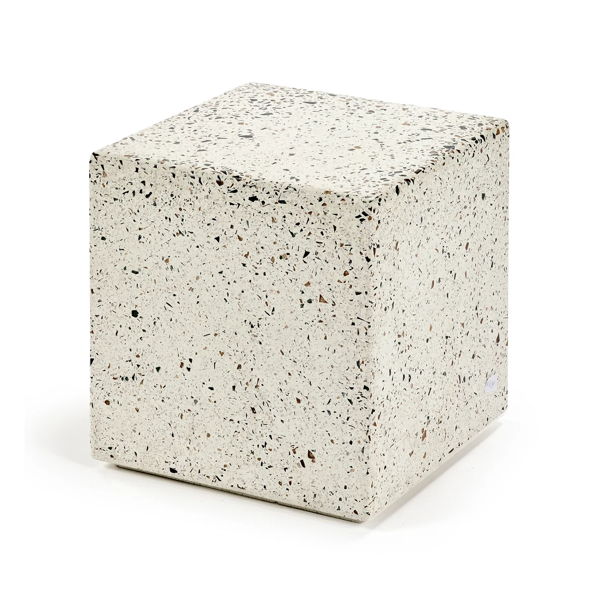 Serax - Pawn Terrazzo Table d'appoint / Tabouret, L, blanc Serax - Pawn Terrazzo Table d'appoint / Tabouret, L, blanc