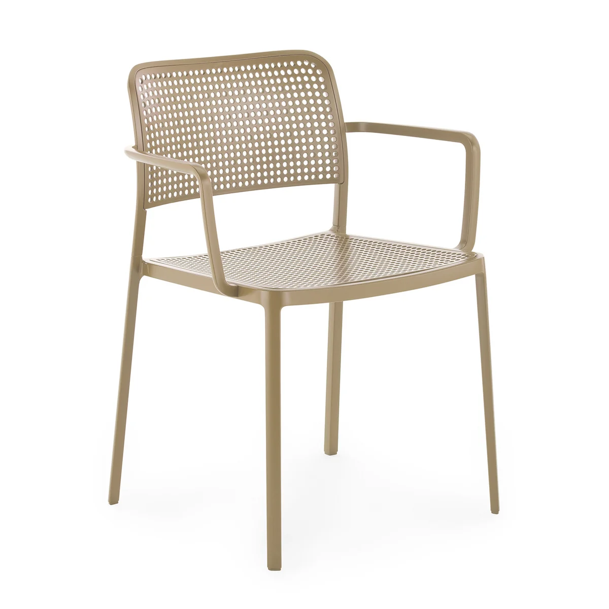 Kartell - Audrey fauteuil de jardin, beige Kartell - Audrey fauteuil de jardin, beige