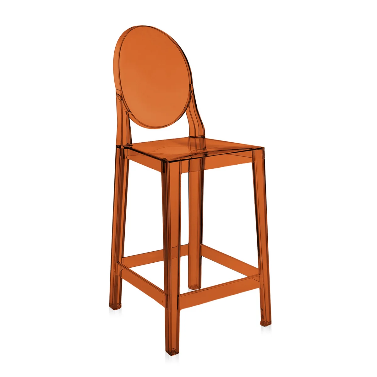Kartell - One More tabouret de bar, H 65 cm, ambre Kartell - One More tabouret de bar, H 65 cm, ambre