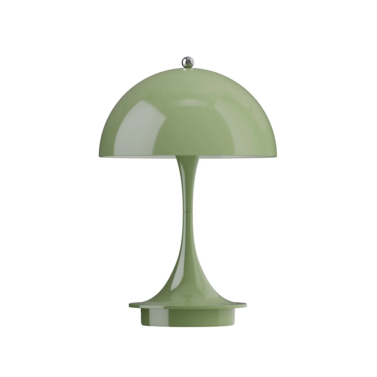 Louis Poulsen - Panthella 160 Portable V3 Lampe de table LED à batterie, vert mousse opaque Louis Poulsen - Panthella 160 Portable V3 Lampe de table LED à batterie, vert mousse opaque