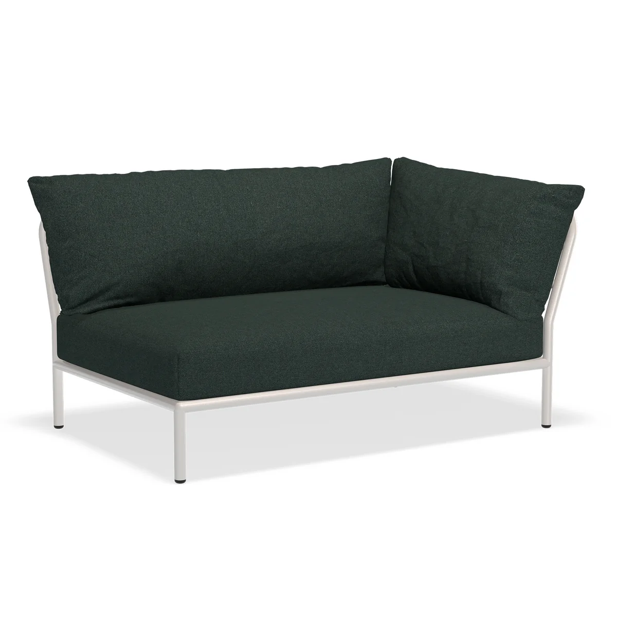 HOUE - Level 2 Canapé, droite, muted white / alpine