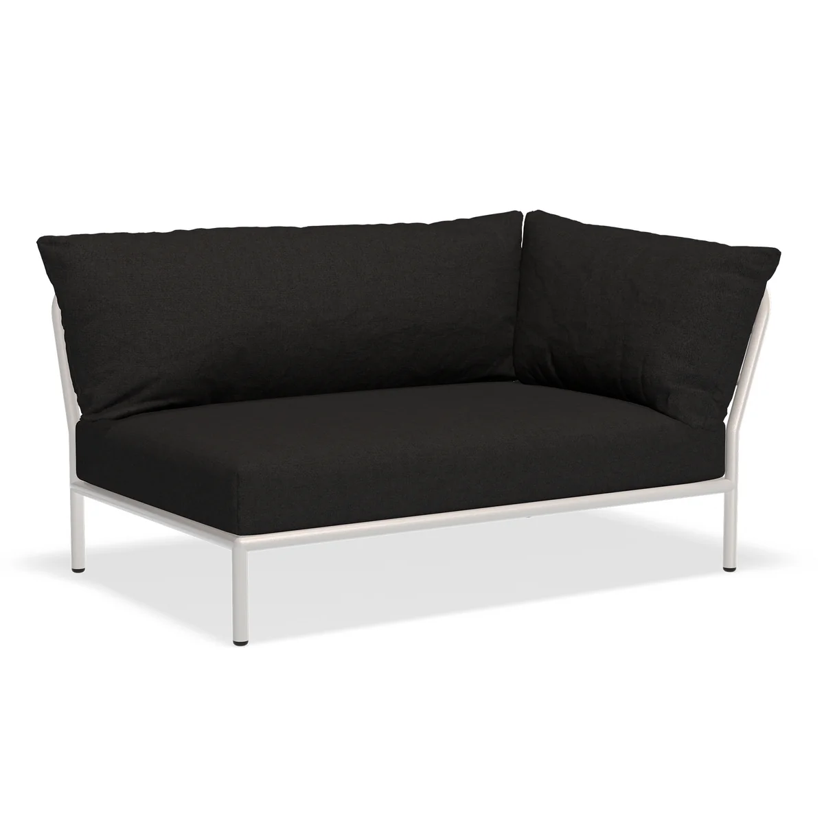 HOUE - Level 2 Canapé, droite, muted white / charcoal