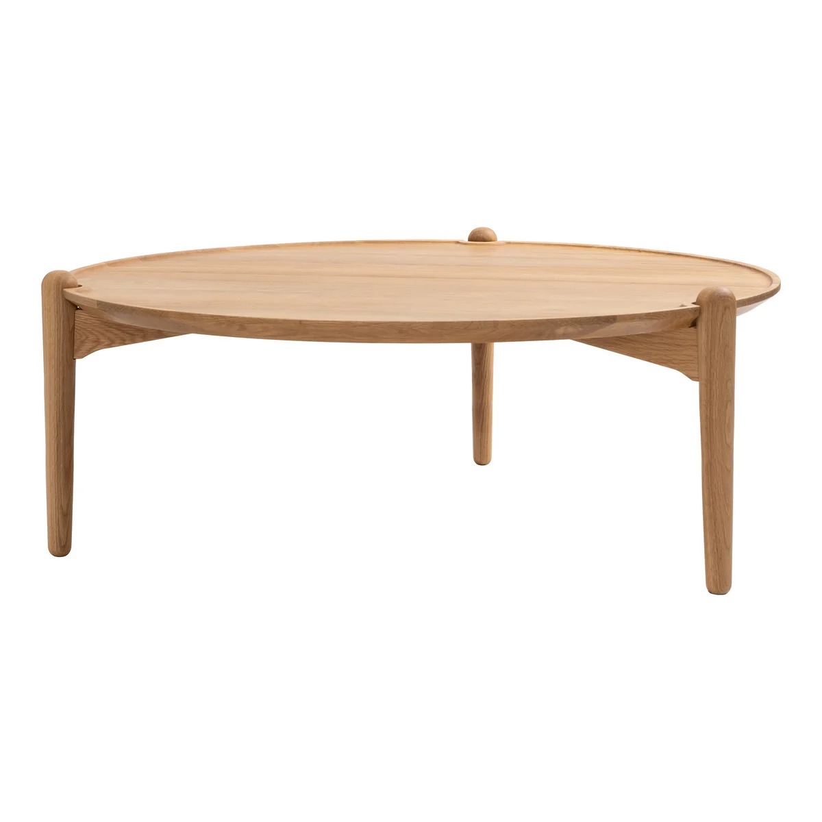 Design House Stockholm - Aria Table d'appoint high, Ø 90 x 42,5 cm, chêne Design House Stockholm - Aria Table d'appoint high, Ø 90 x 42,5 cm, chêne