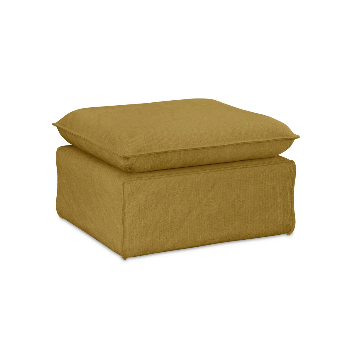 HKliving - Nomad canapé, pouf, lin / burnt ochre HKliving - Nomad canapé, pouf, lin / burnt ochre
