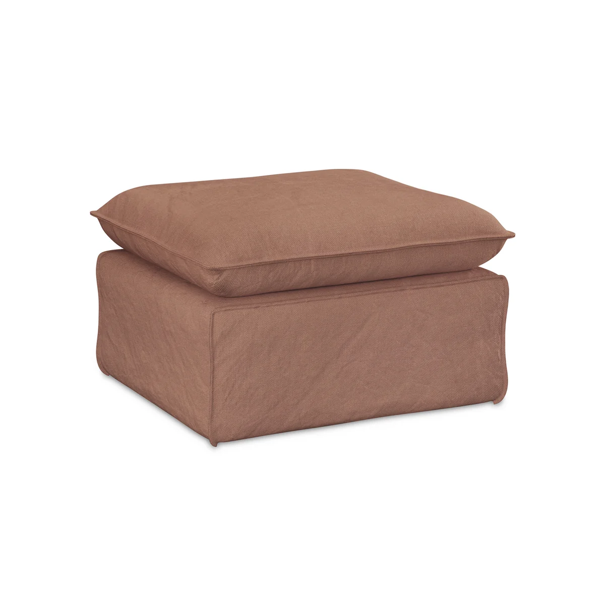 HKliving - Nomad canapé, pouf, lin / dusty rose HKliving - Nomad canapé, pouf, lin / dusty rose