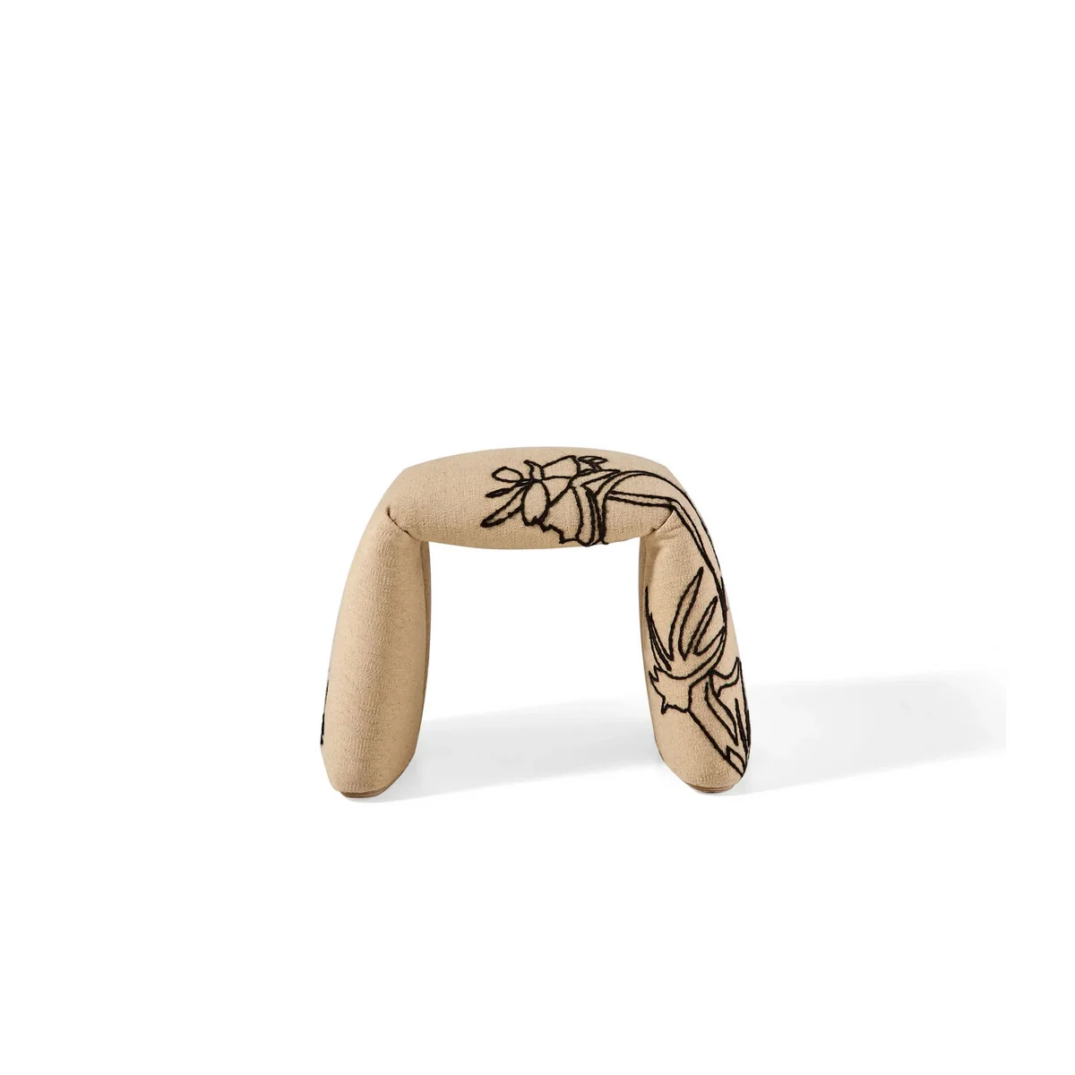 nanimarquina - Banc plié, petit, 60 x 45 cm, fleurs nanimarquina - Banc plié, petit, 60 x 45 cm, fleurs