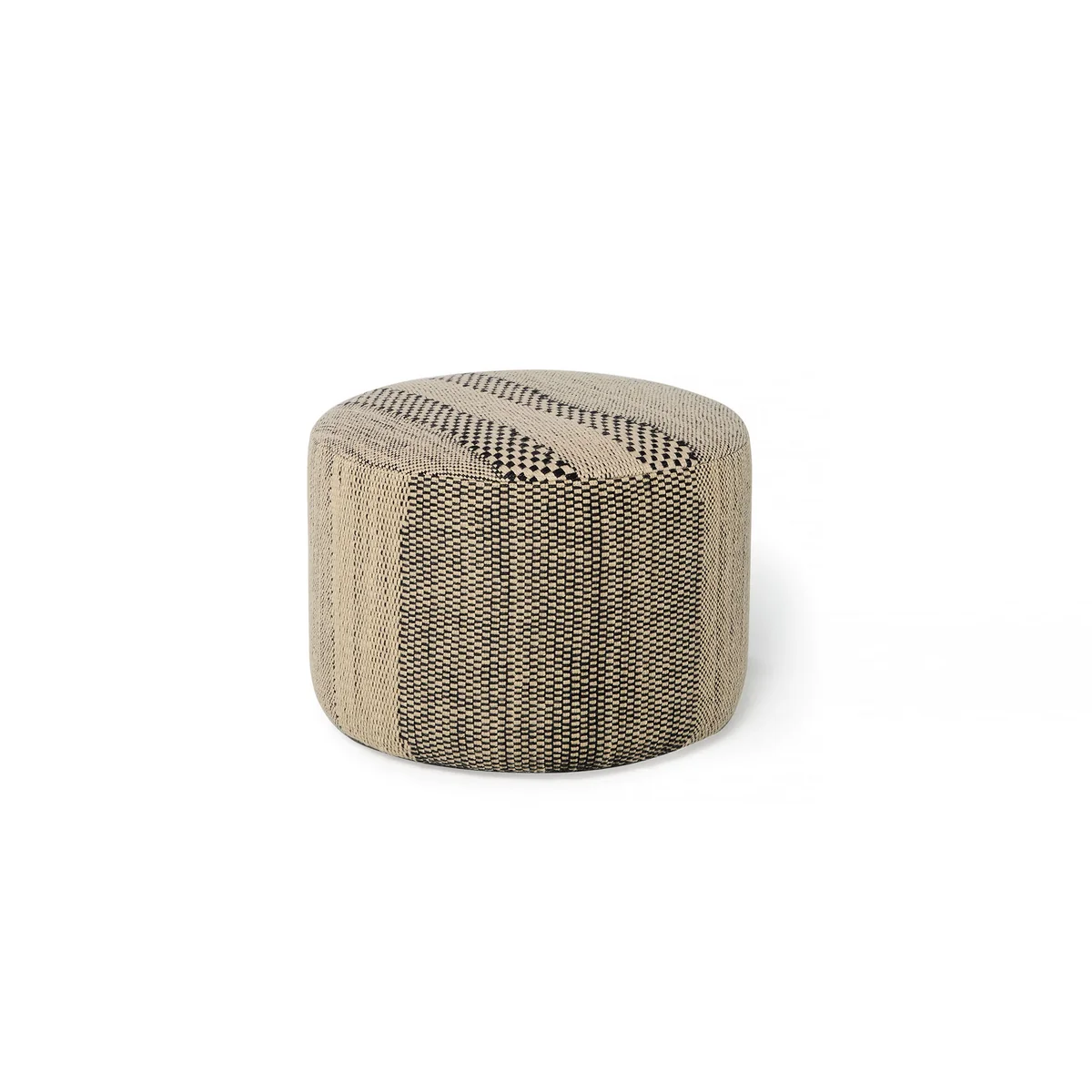nanimarquina - Wabisabi Pouf, Ø 60 x H 43 cm, moyen, blanc d'os nanimarquina - Wabisabi Pouf, Ø 60 x H 43 cm, moyen, blanc d'os