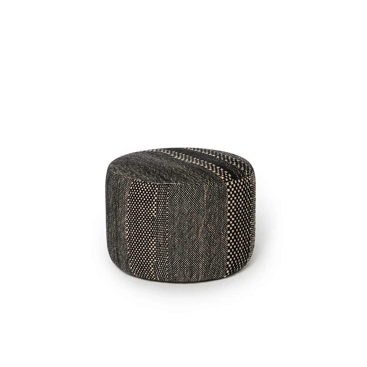 nanimarquina - Wabisabi Pouf, Ø 60 x H 43 cm, moyen, anthracite nanimarquina - Wabisabi Pouf, Ø 60 x H 43 cm, moyen, anthracite