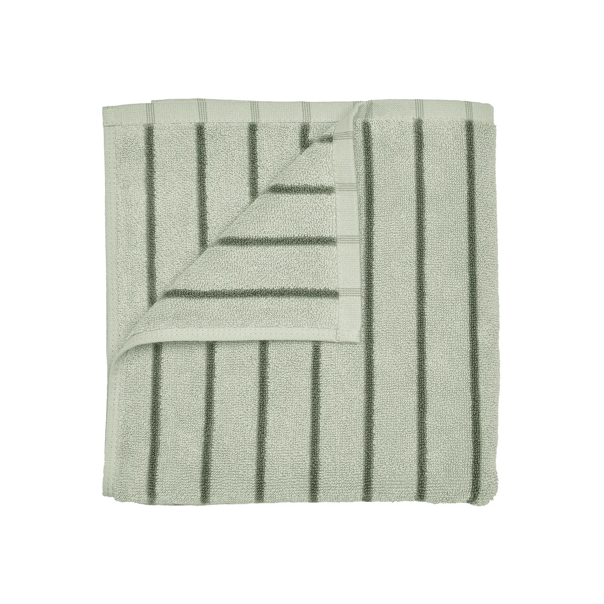 Blomus - Arto Serviette de bain, 140 x 70 cm, rayures fines, desert sage / agave green Blomus - Arto Serviette de bain, 140 x 70 cm, rayures fines, desert sage / agave green
