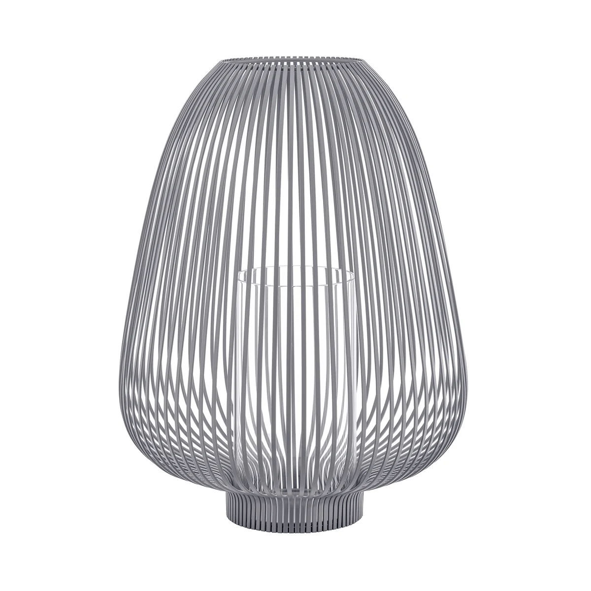 Blomus - Lyva Lanterne L, Ø 33 x H 45 cm, gris acier Blomus - Lyva Lanterne L, Ø 33 x H 45 cm, gris acier