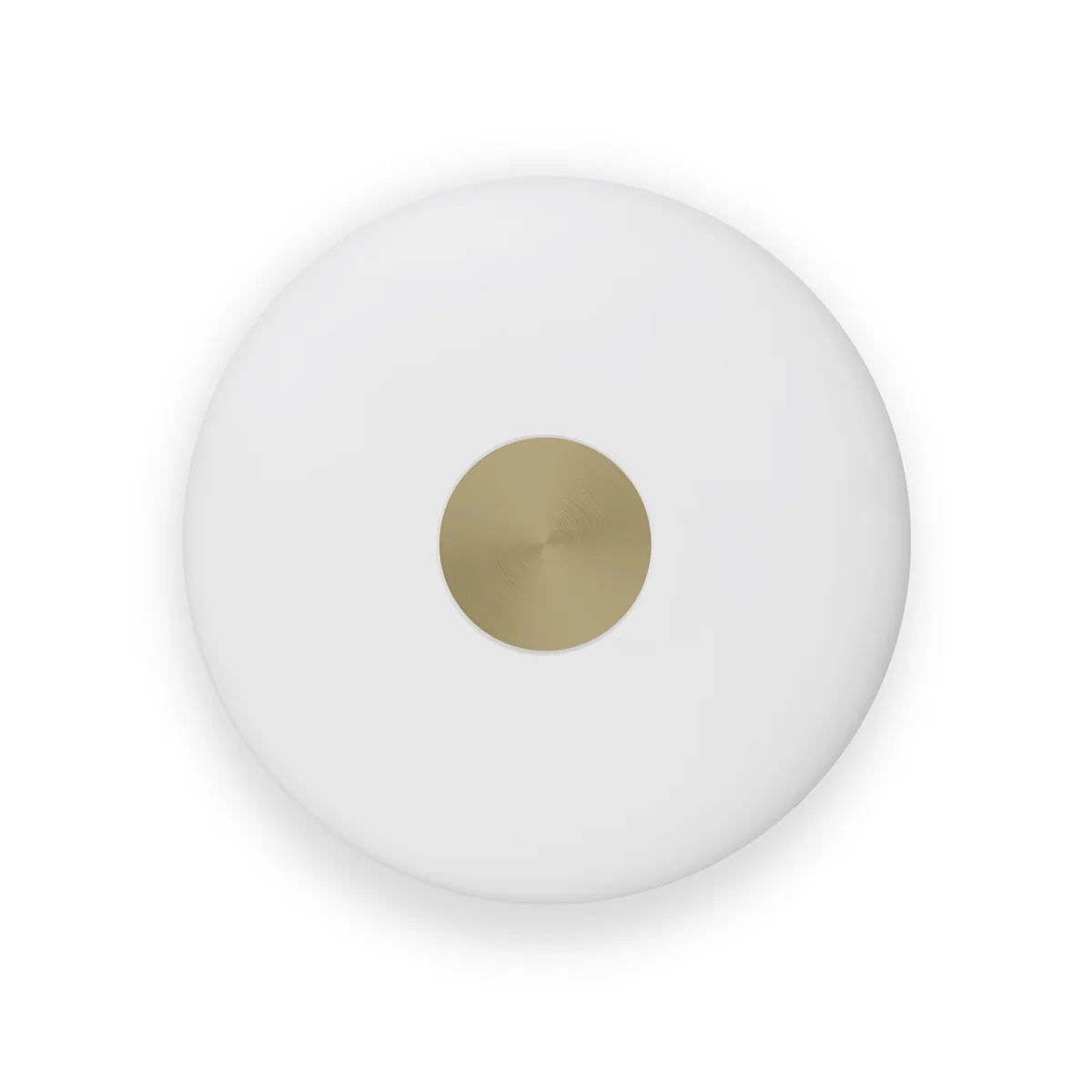Northern - Glint LED Applique murale, large, blanc opale / laiton, Ø 36 cm