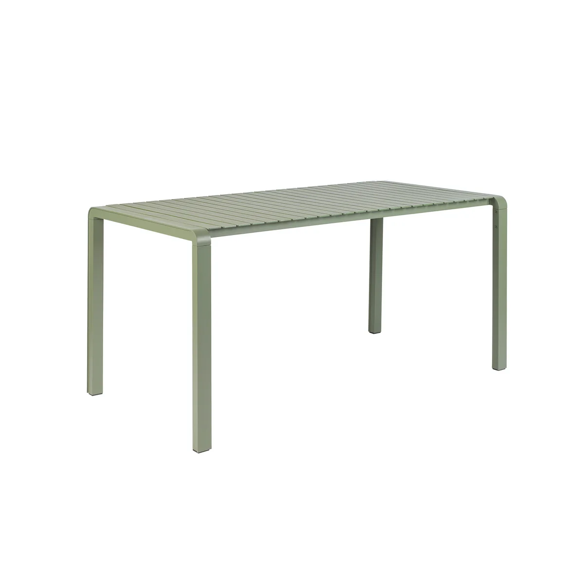 ZUIVER Vondel - Table &agrave; manger de jardin en m&eacute;tal 168x87cm