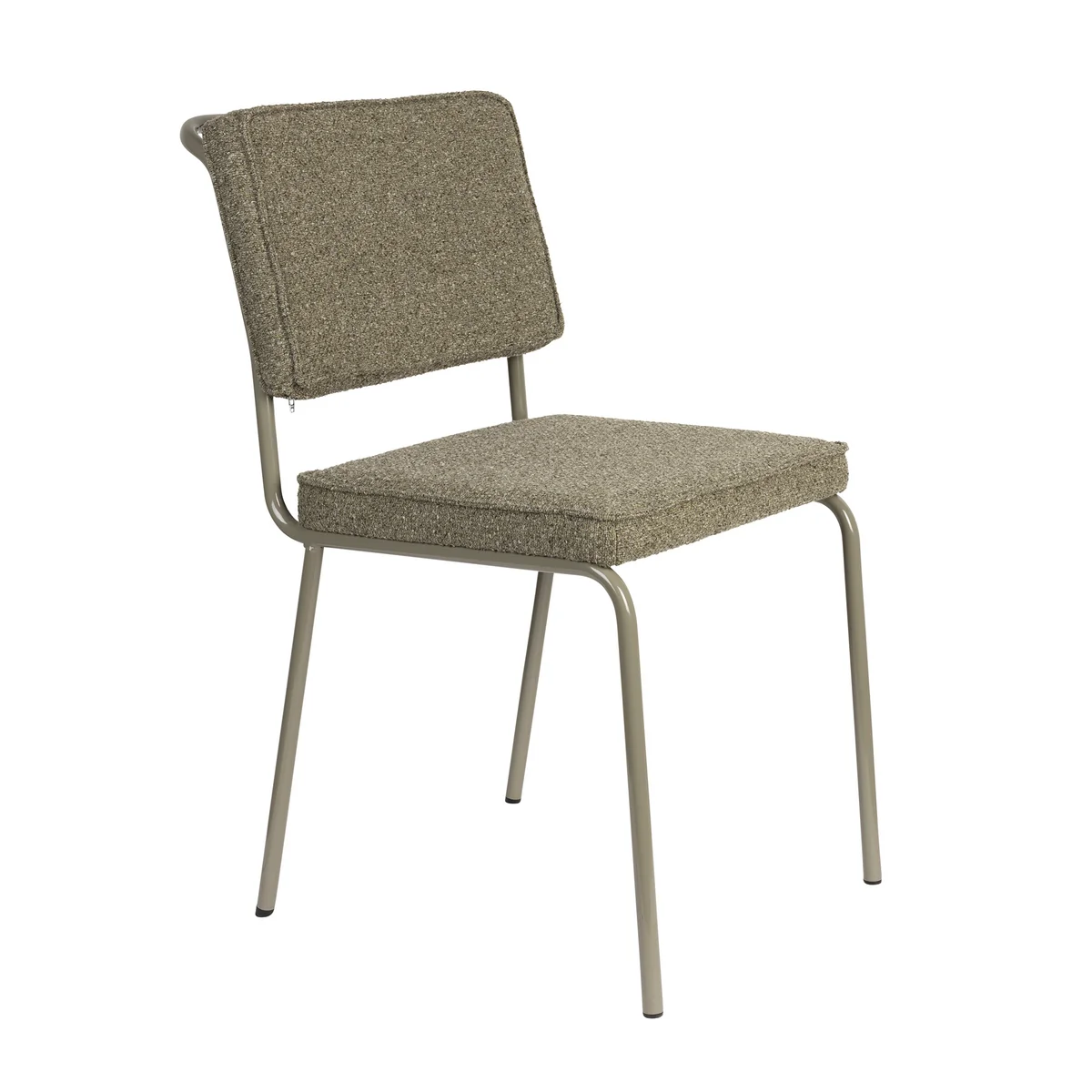 Zuiver - Buddy Chaise rembourrée, vert olive Zuiver - Buddy Chaise rembourrée, vert olive