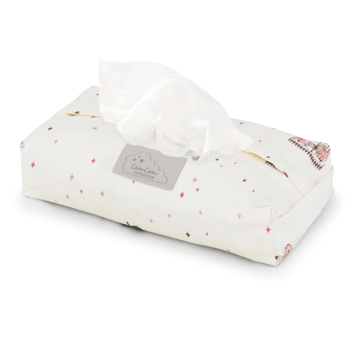 Cam Cam Copenhagen - Couverture pour lingettes humides, carousel