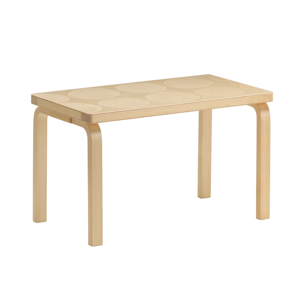 Artek x Marimekko - 153B Banc, Kivet, Bouleau naturel (Anniversary Edition)