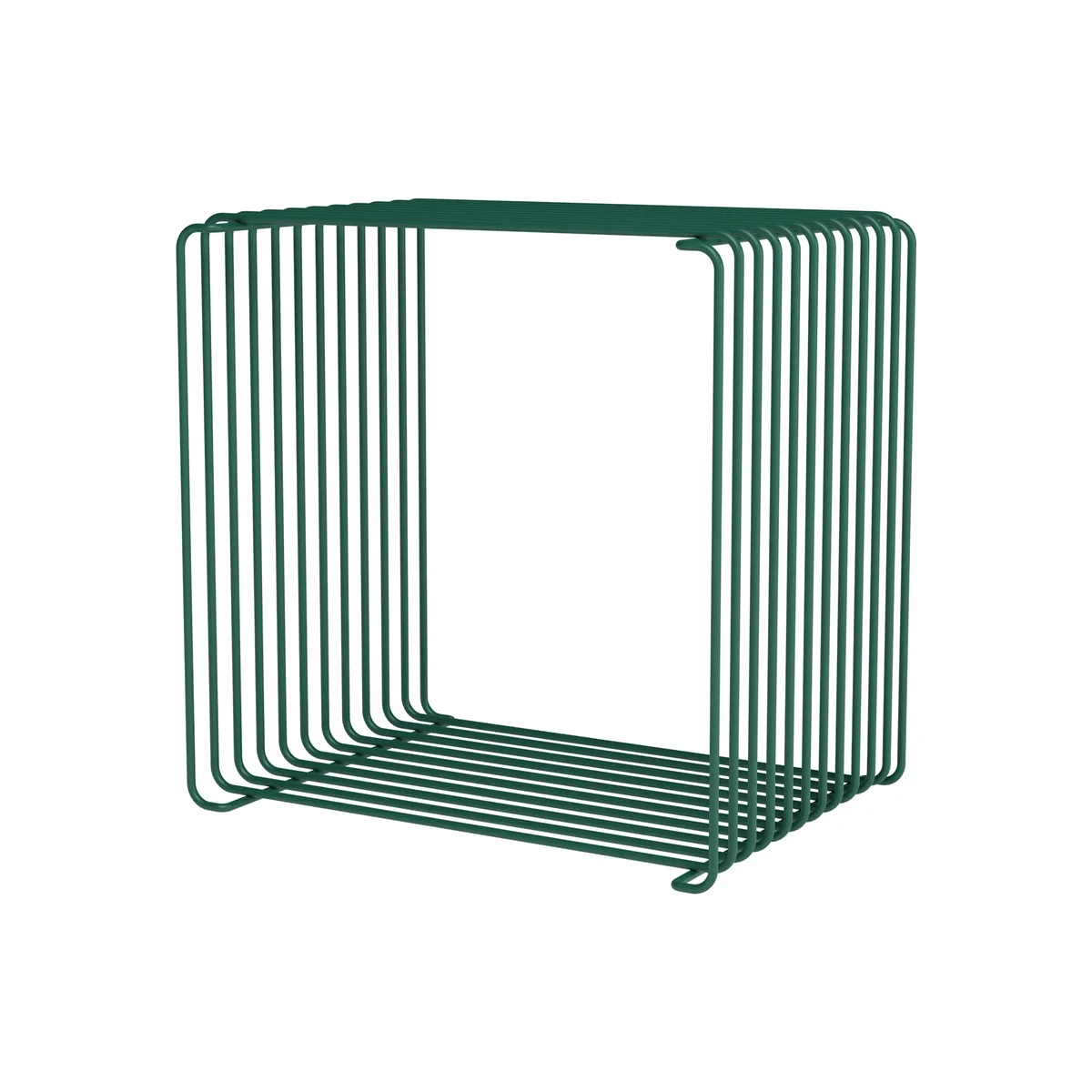 Montana - Panton Wire Étagère / Table d'appoint 25,7 cm, pine