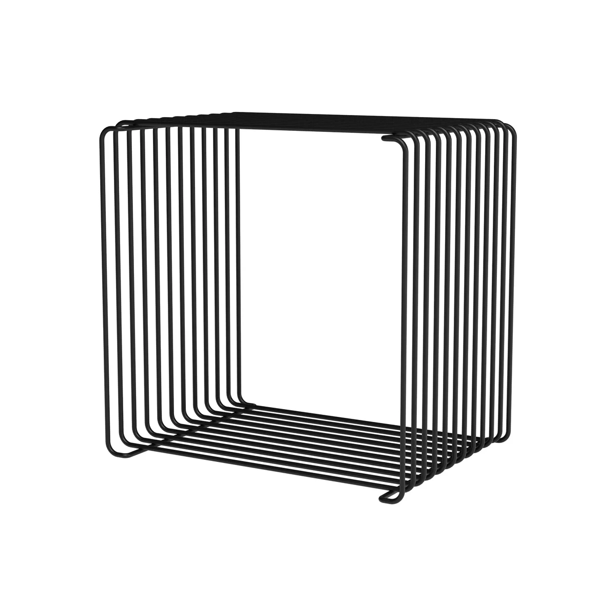 Montana - Panton Wire Étagère / Table d'appoint 25,7 cm, noir