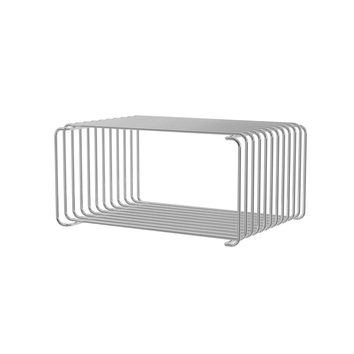 Montana - Panton Wire Étagère mi-hauteur 25,7 cm, chrome Montana - Panton Wire Étagère mi-hauteur 25,7 cm, chrome