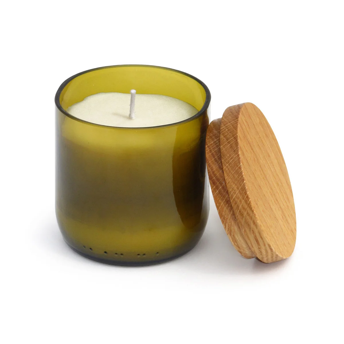 side by side - Bougie parfumée en verre, citron, Ø 7,5 cm, vert side by side - Bougie parfumée en verre, citron, Ø 7,5 cm, vert