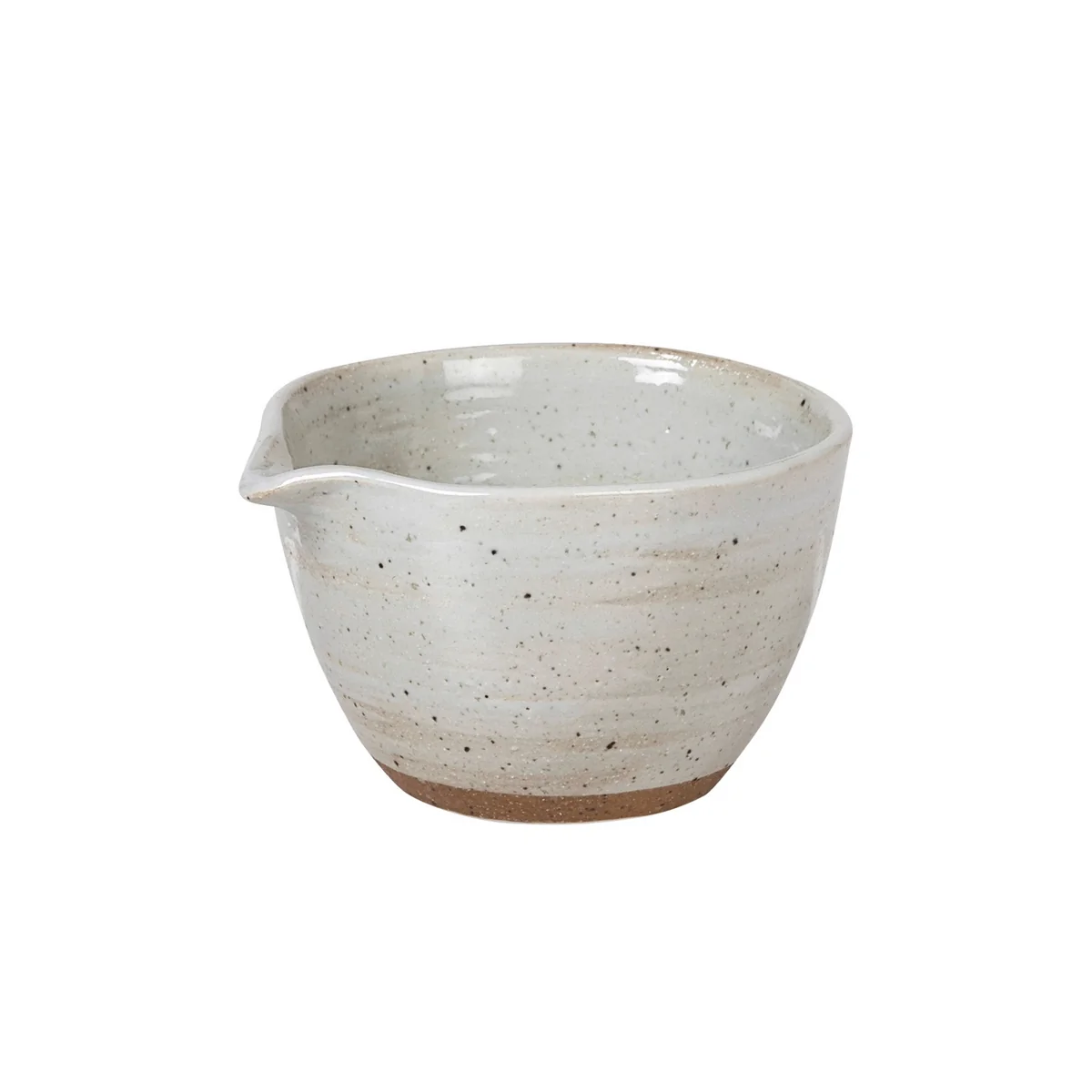 Broste Copenhagen - Grød Bol avec bec verseur, Ø 7,5 x H 4,4 cm, couleur sable