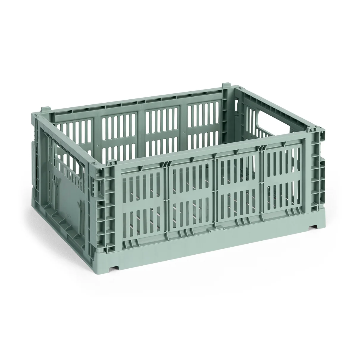 HAY - Colour Crate Corbeille M, 34,5 x 26,5 cm, vert sauge, recycled HAY - Colour Crate Corbeille M, 34,5 x 26,5 cm, vert sauge, recycled