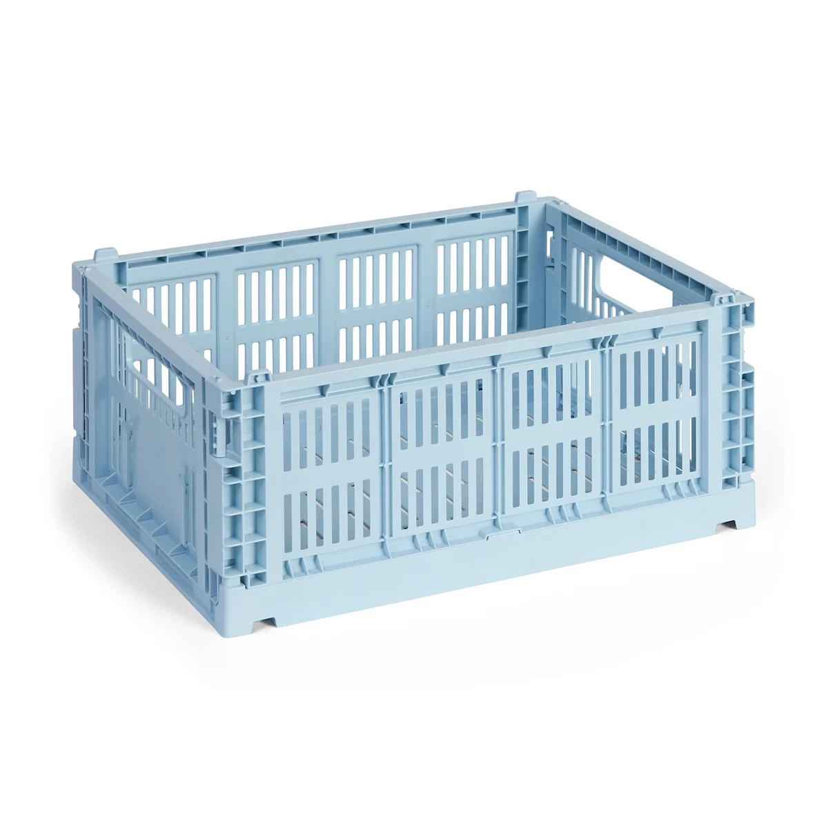 HAY - Colour Crate Corbeille M, 34,5 x 26,5 cm, soft blue, recycled HAY - Colour Crate Corbeille M, 34,5 x 26,5 cm, soft blue, recycled
