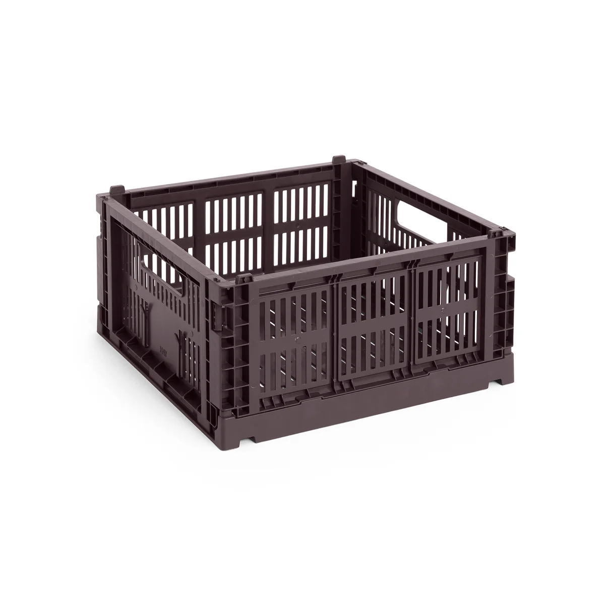 HAY - Colour Crate Corbeille Square M, 29,5 x 29,5 cm, bordeaux, recyclée HAY - Colour Crate Corbeille Square M, 29,5 x 29,5 cm, bordeaux, recyclée
