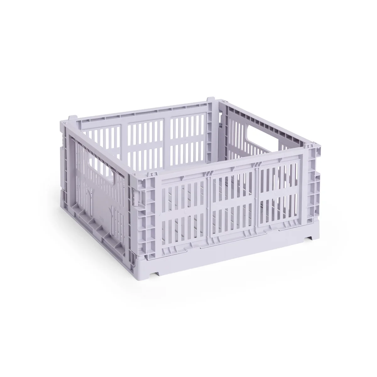 HAY - Colour Crate Corbeille Square M, 29,5 x 29,5 cm, lavande, recyclée HAY - Colour Crate Corbeille Square M, 29,5 x 29,5 cm, lavande, recyclée