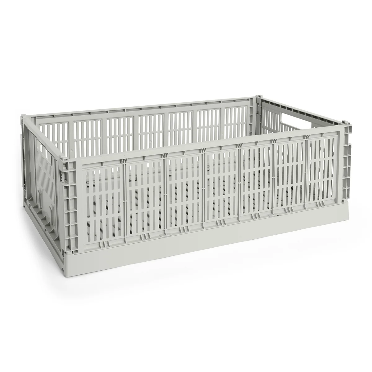 HAY - Colour Crate Corbeille XL, 68 x 42 cm, grise, recycled HAY - Colour Crate Corbeille XL, 68 x 42 cm, grise, recycled