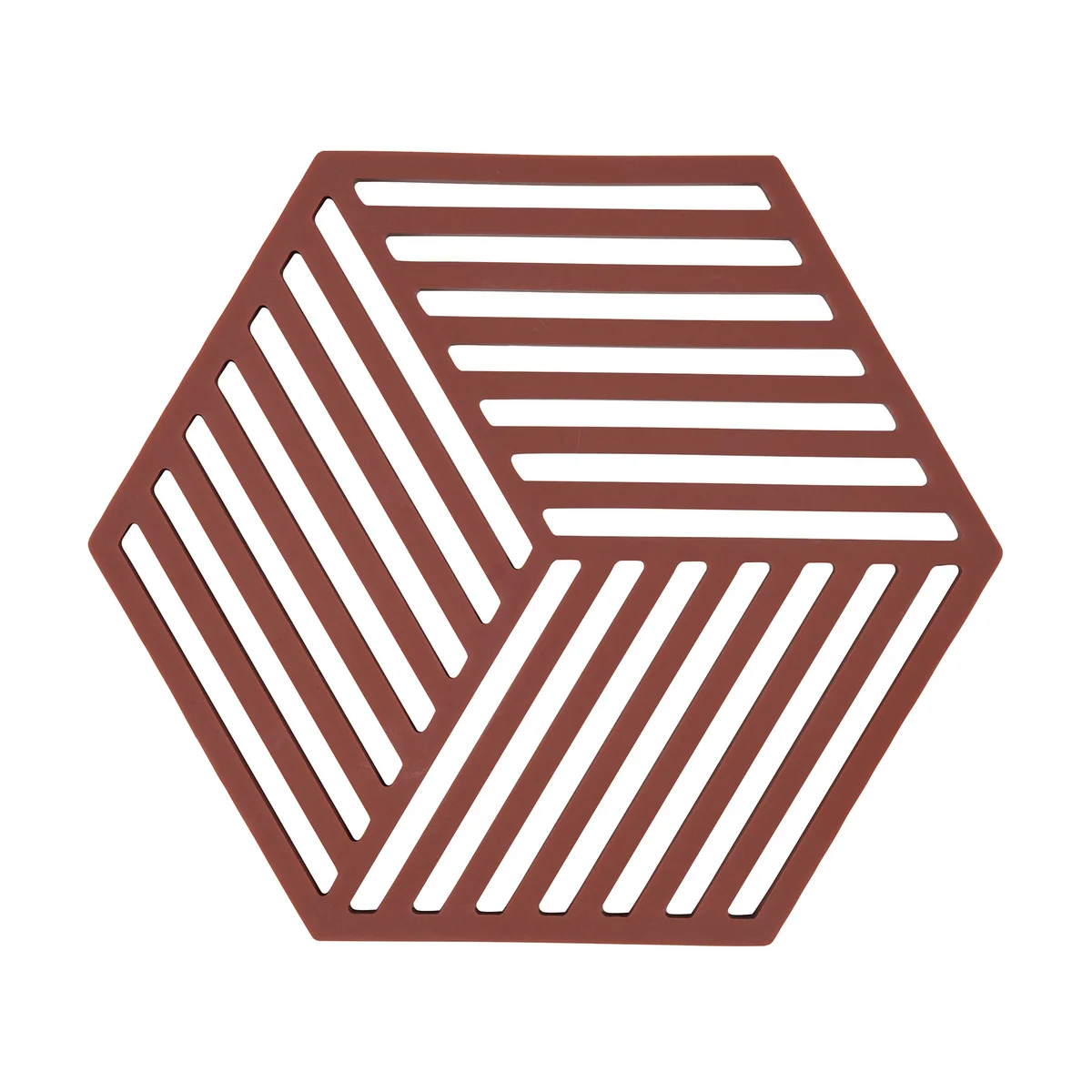 Zone Denmark - Hexagon Dessous de verre, bourgogne
