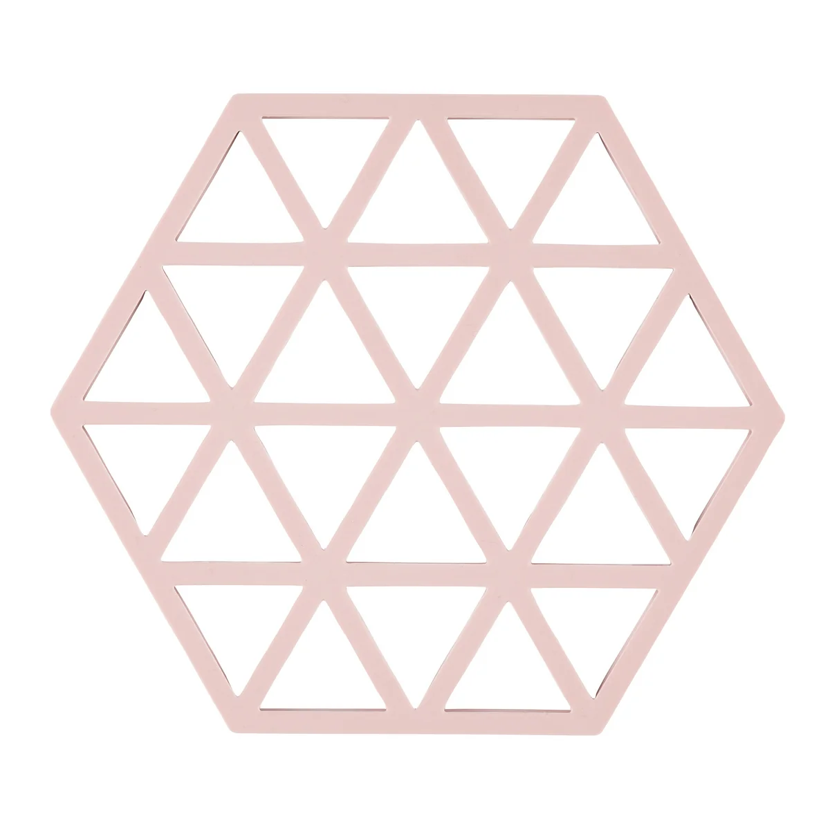 Zone Denmark - Triangle Dessous de verre, 16 x 14 cm, rose Zone Denmark - Triangle Dessous de verre, 16 x 14 cm, rose