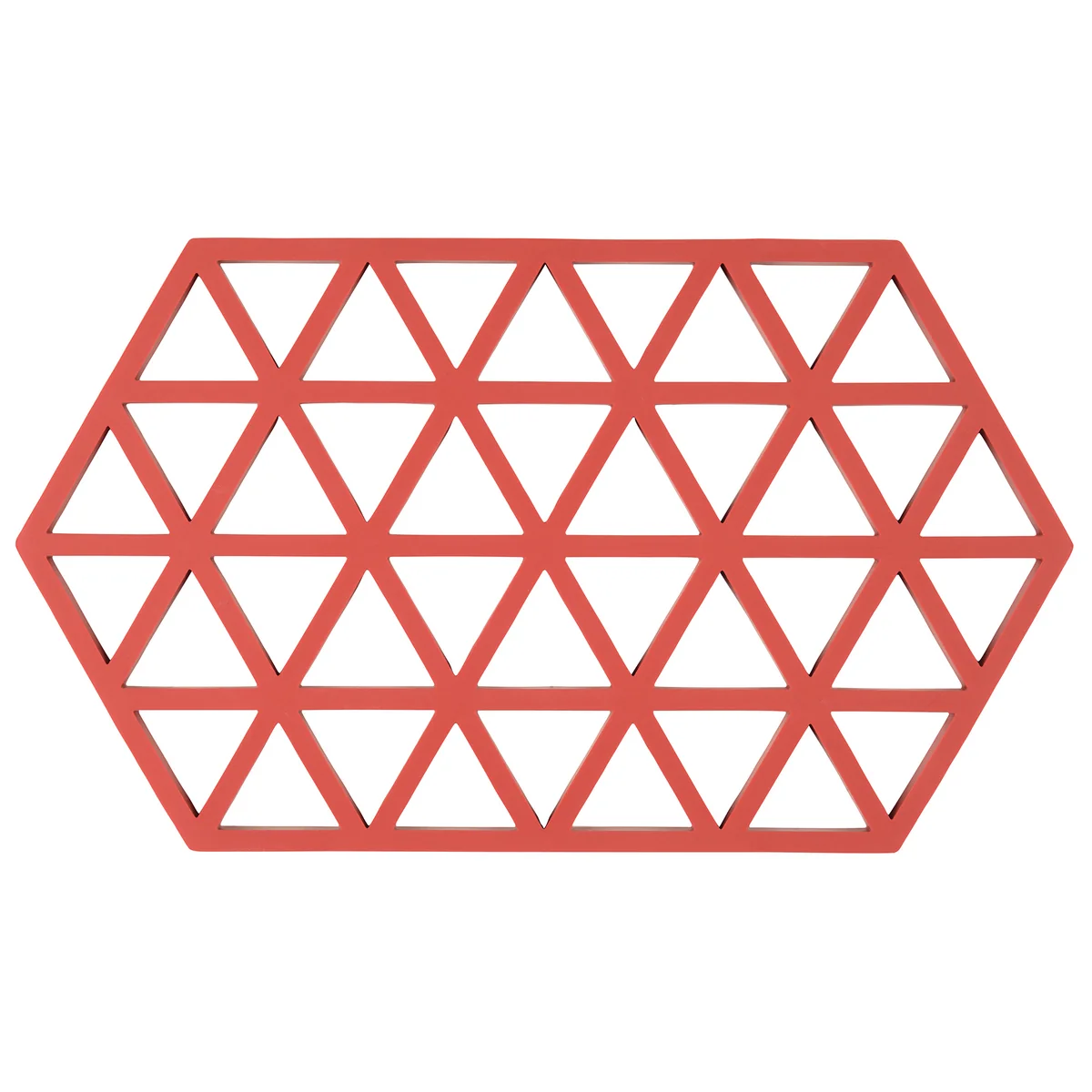 Zone Denmark - Triangle Dessous de verre, 24 x 14 cm, burned red Zone Denmark - Triangle Dessous de verre, 24 x 14 cm, burned red