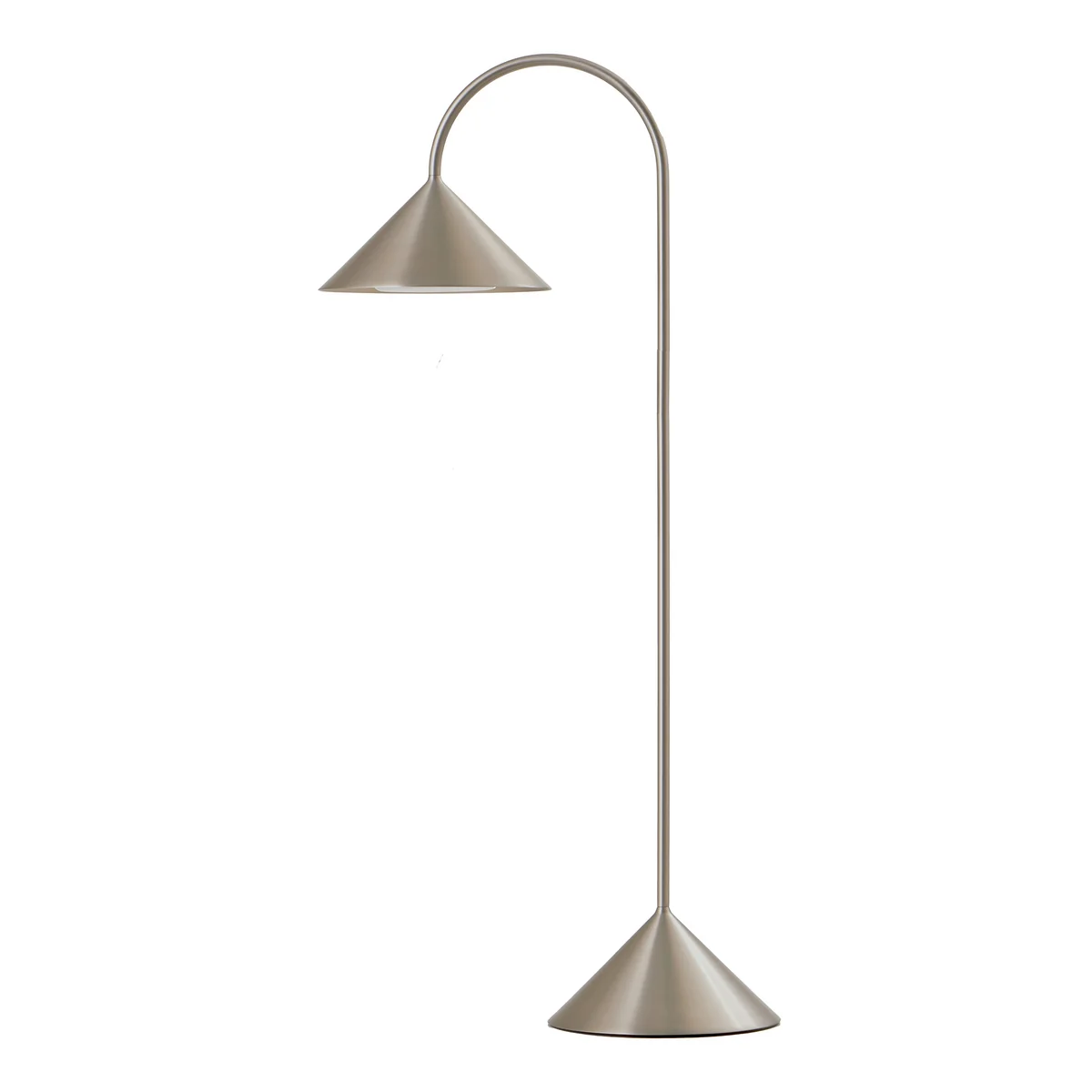 Frandsen - Grasp Lampadaire LED à accu, H 72 cm, acier inoxydable brossé Frandsen - Grasp Lampadaire LED à accu, H 72 cm, acier inoxydable brossé